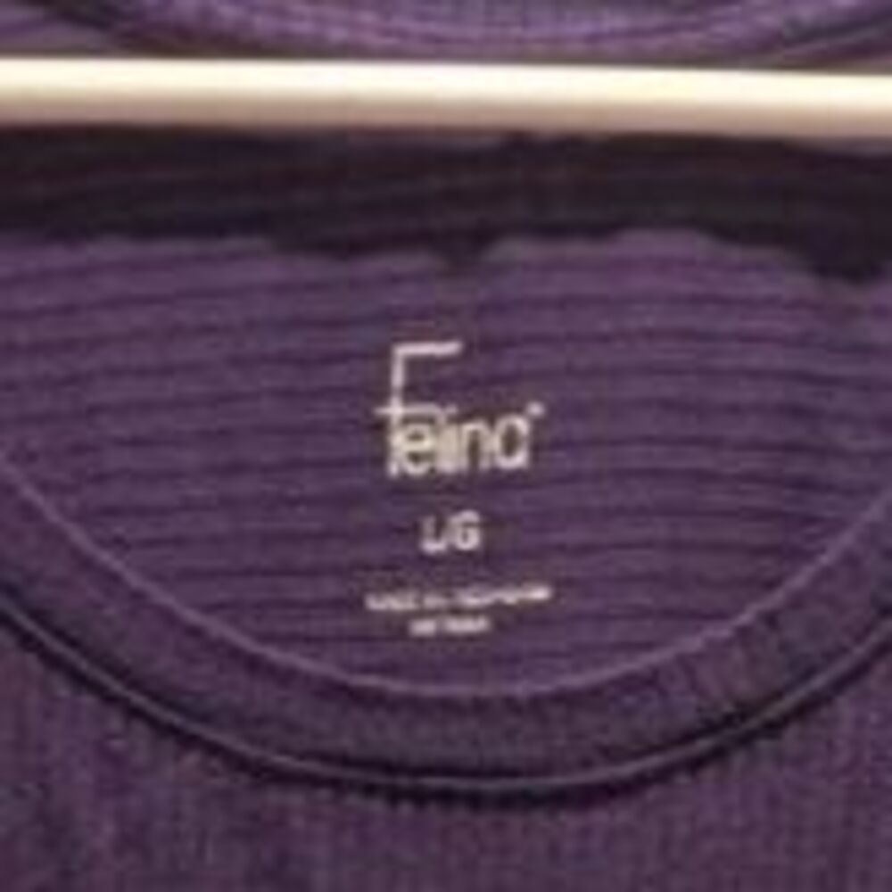 Felina Ribbed Top – Size Large - Picture 3 of 3